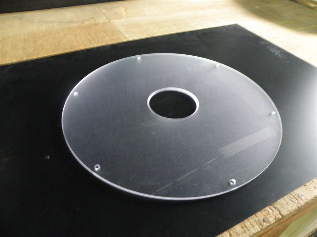 アクリル板へのサンドブラスト 加工前 アクリル板へのサンドブラスト 加工前